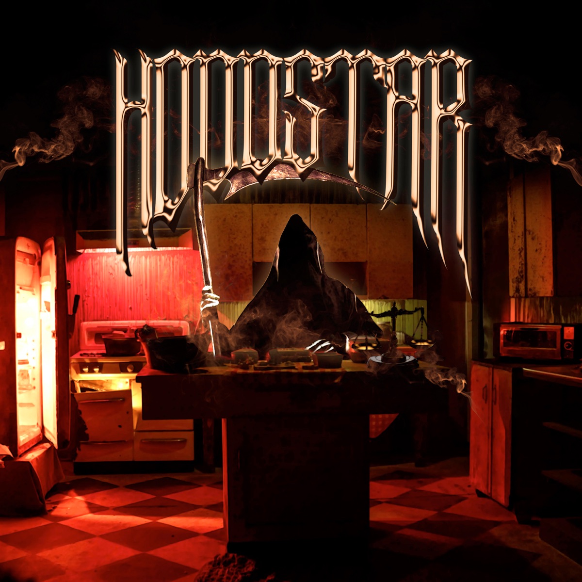 Hoodstar - Single by Amar & LK album cover