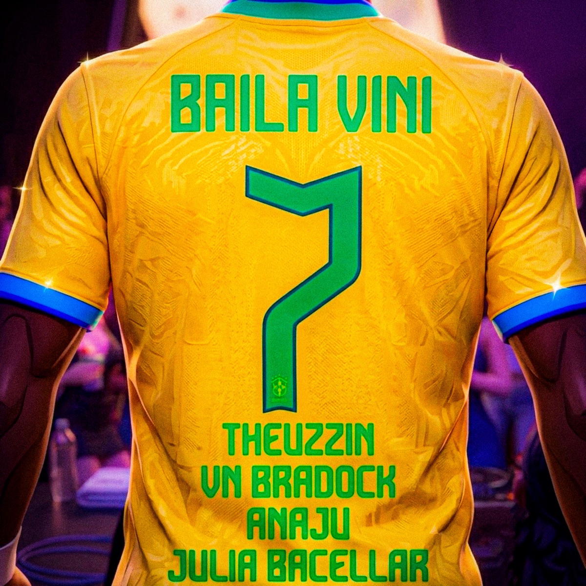 BAILA VINI - Single by THEUZZIN, Dj Julia Bacellar, ANAJU & VN BRADOCK album cover