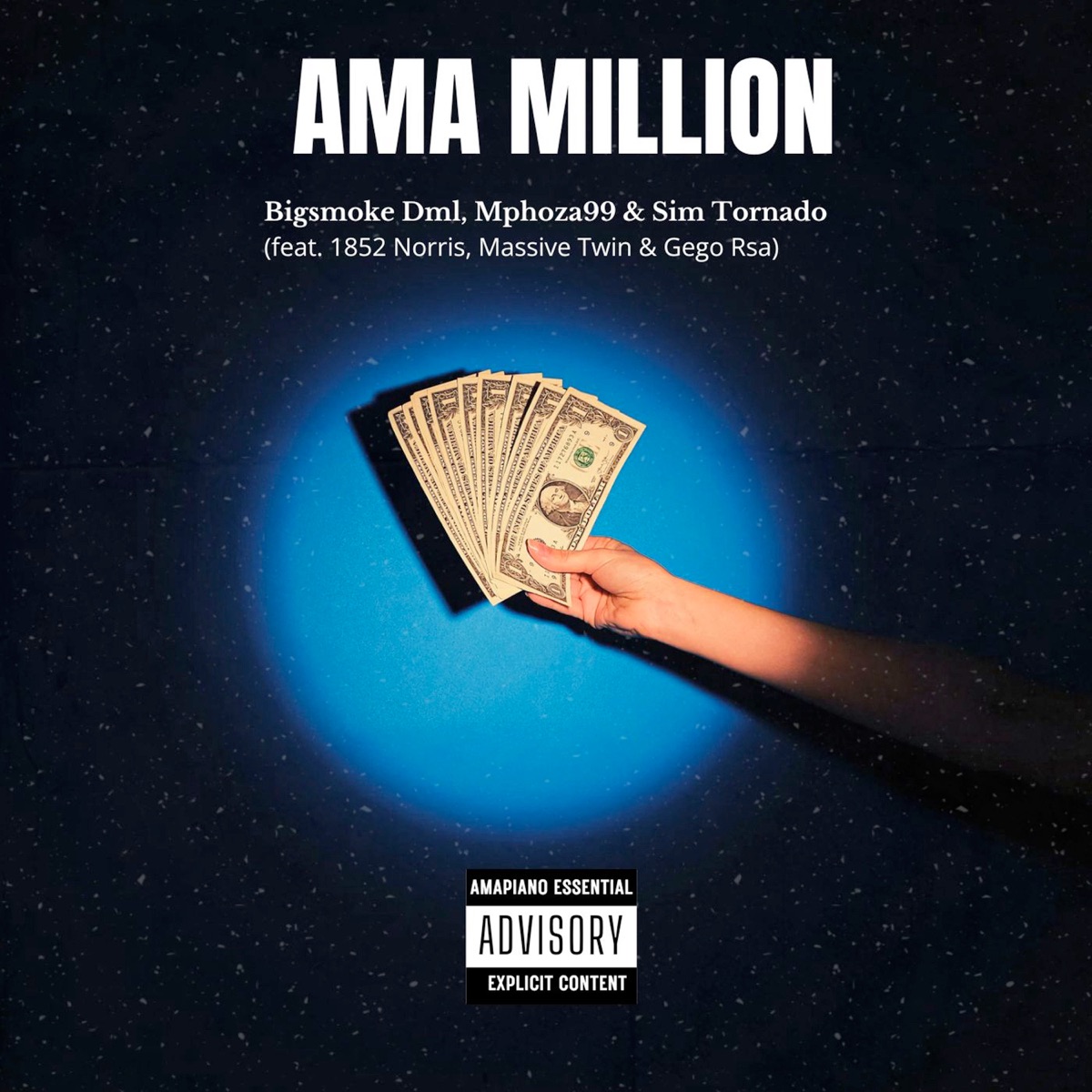 Ama Million (feat. 1852 Norris, Massive Twin & Gego RSA) - Single by Bigsmoke Dml, Mphoza99 & Sim Tornado album cover