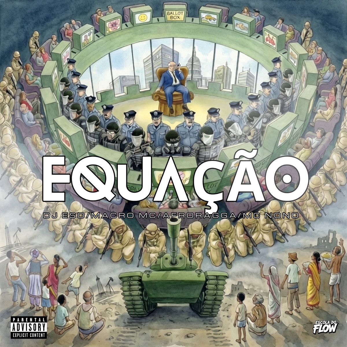Equação - Single by AfroRagga, Macro MC & Nonô Mc album cover