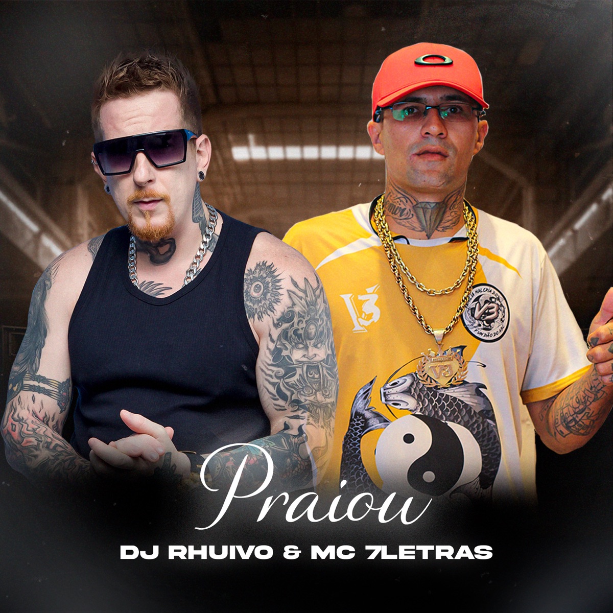Praiou (feat. Dj Rhuivo) - Single by MC 7Letras album cover