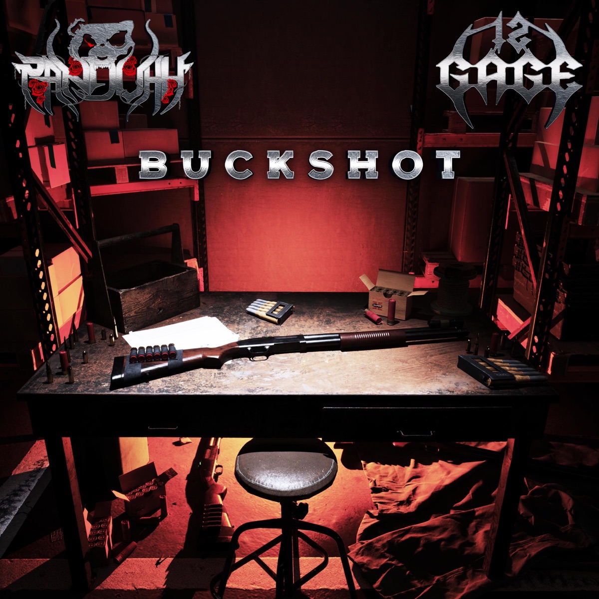 BUCKSHOT - Single by Panduhh & 12Gage album cover