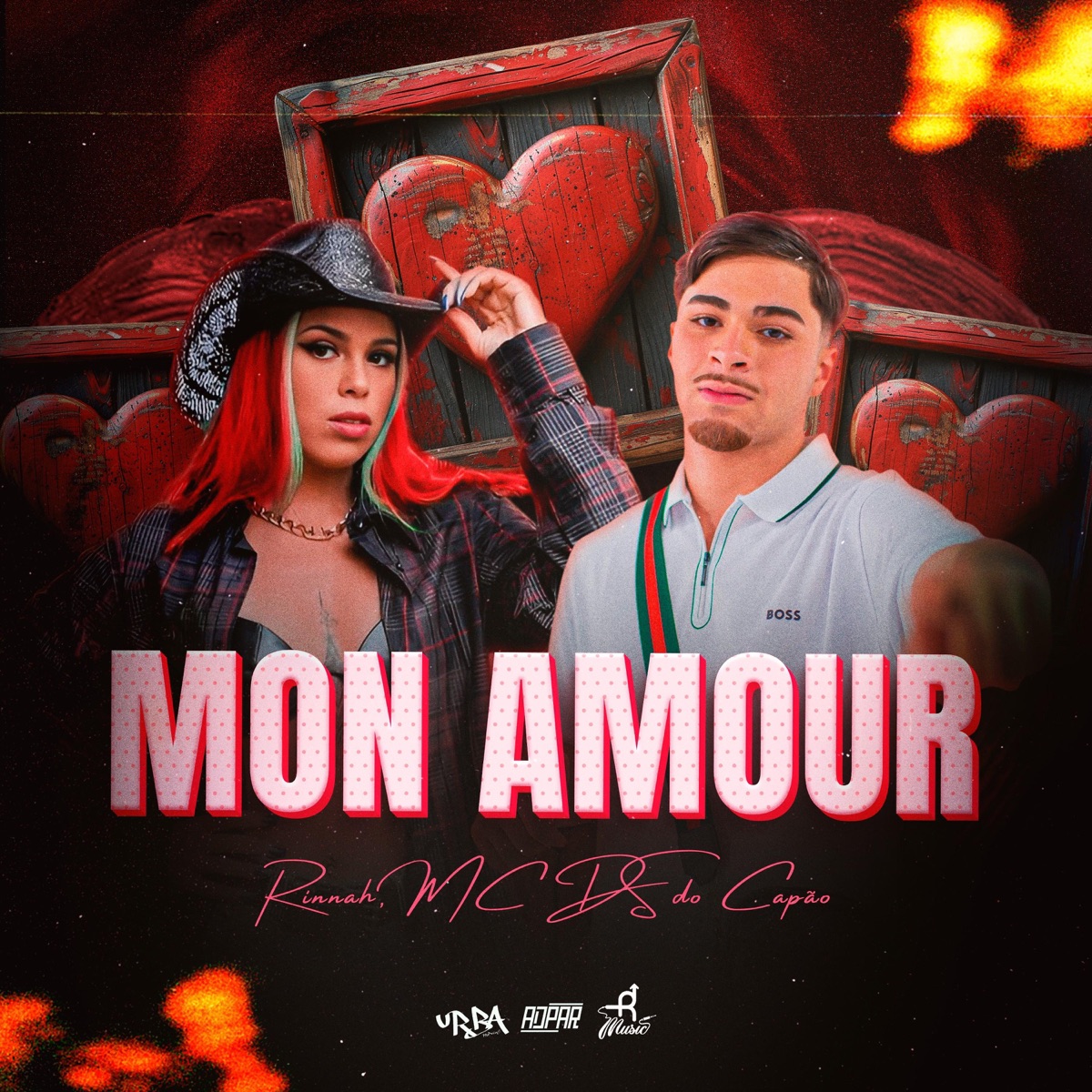 MON AMOUR (feat. Mc DS do Capão) - Single by Rinnah album cover
