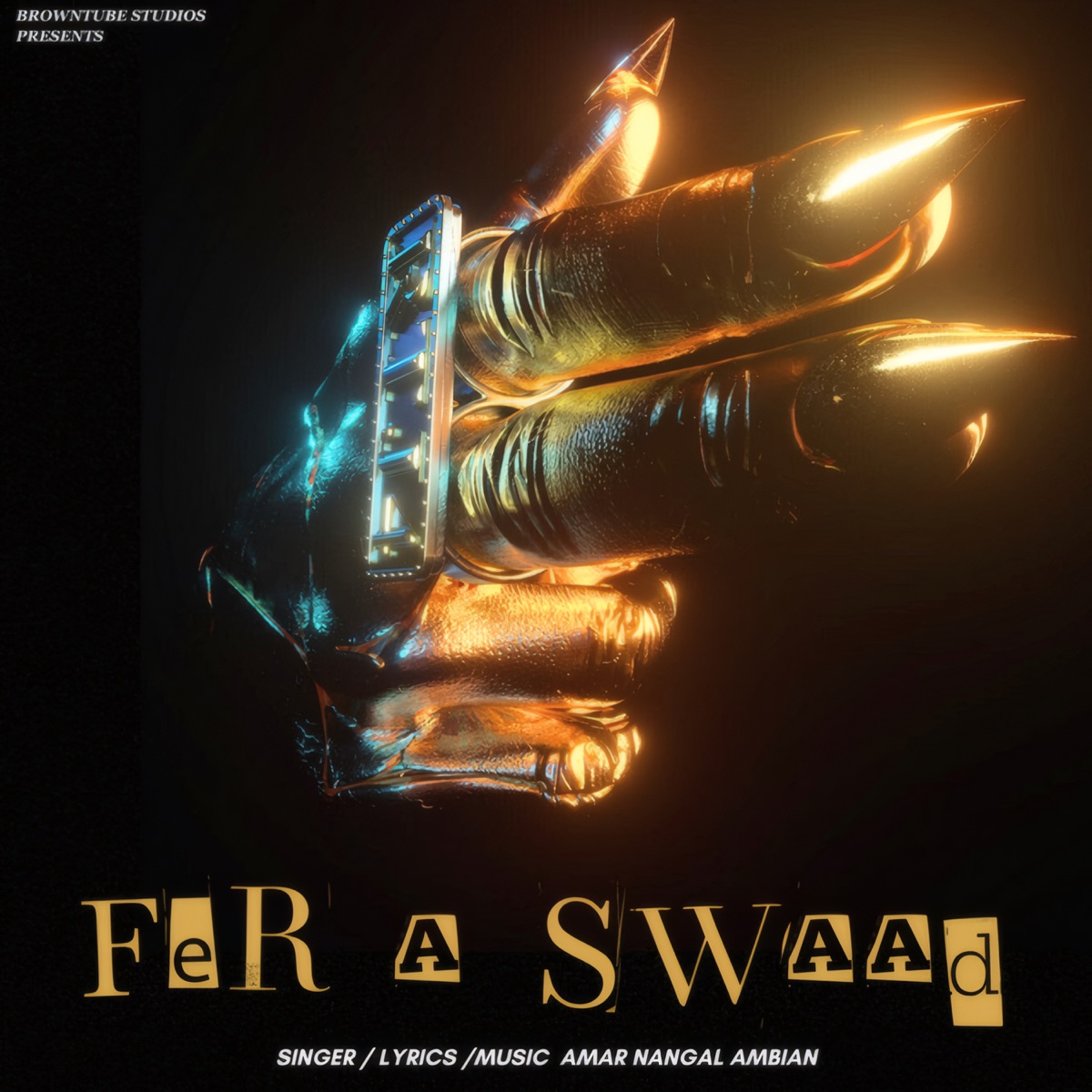 Fer A Swaad - Single by Amar Nangal Ambian album cover