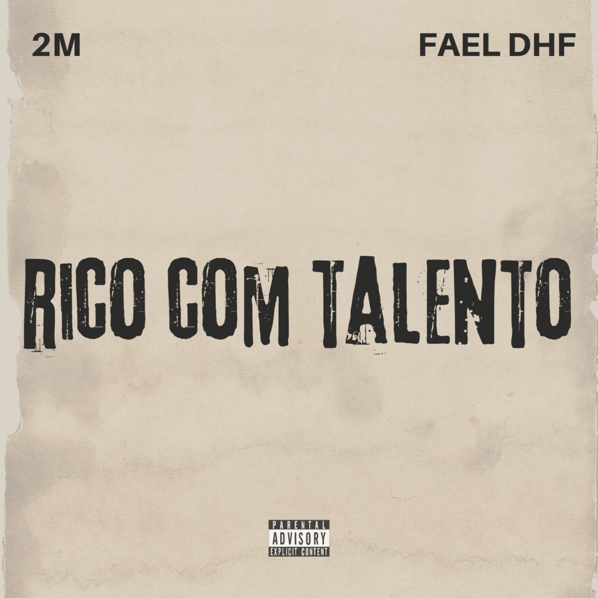 Rico Com Talento - Single by 2M & FAEL DHF album cover