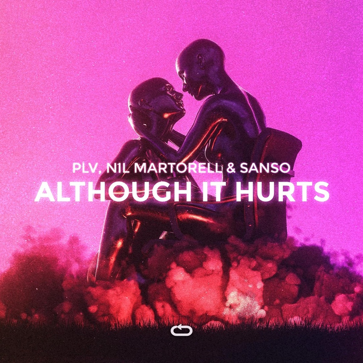 Although It Hurts - Single by PLV Music, Nil Martorell & SANSO album cover