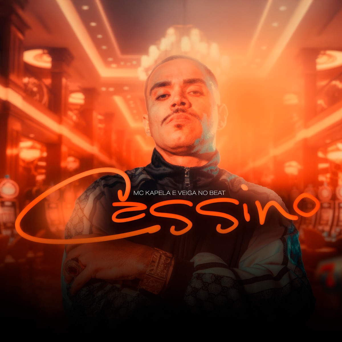 Tipo Cassino - Single by MC Kapela & Veiga no beat album cover