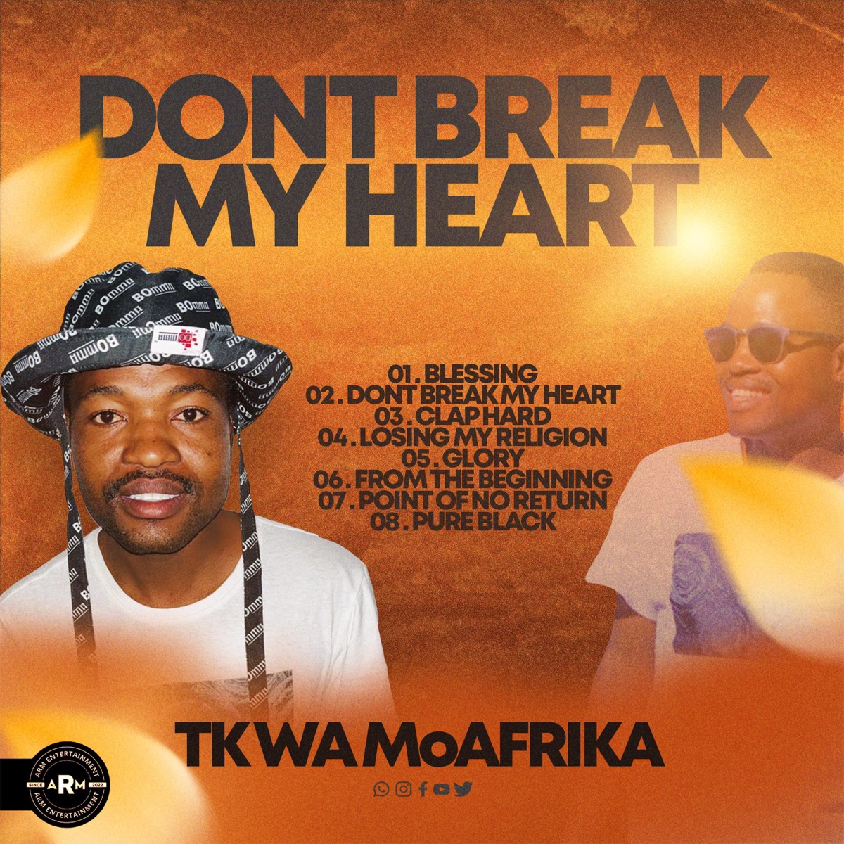 Clap Hard - Single by TK Wa MoAfrika album cover