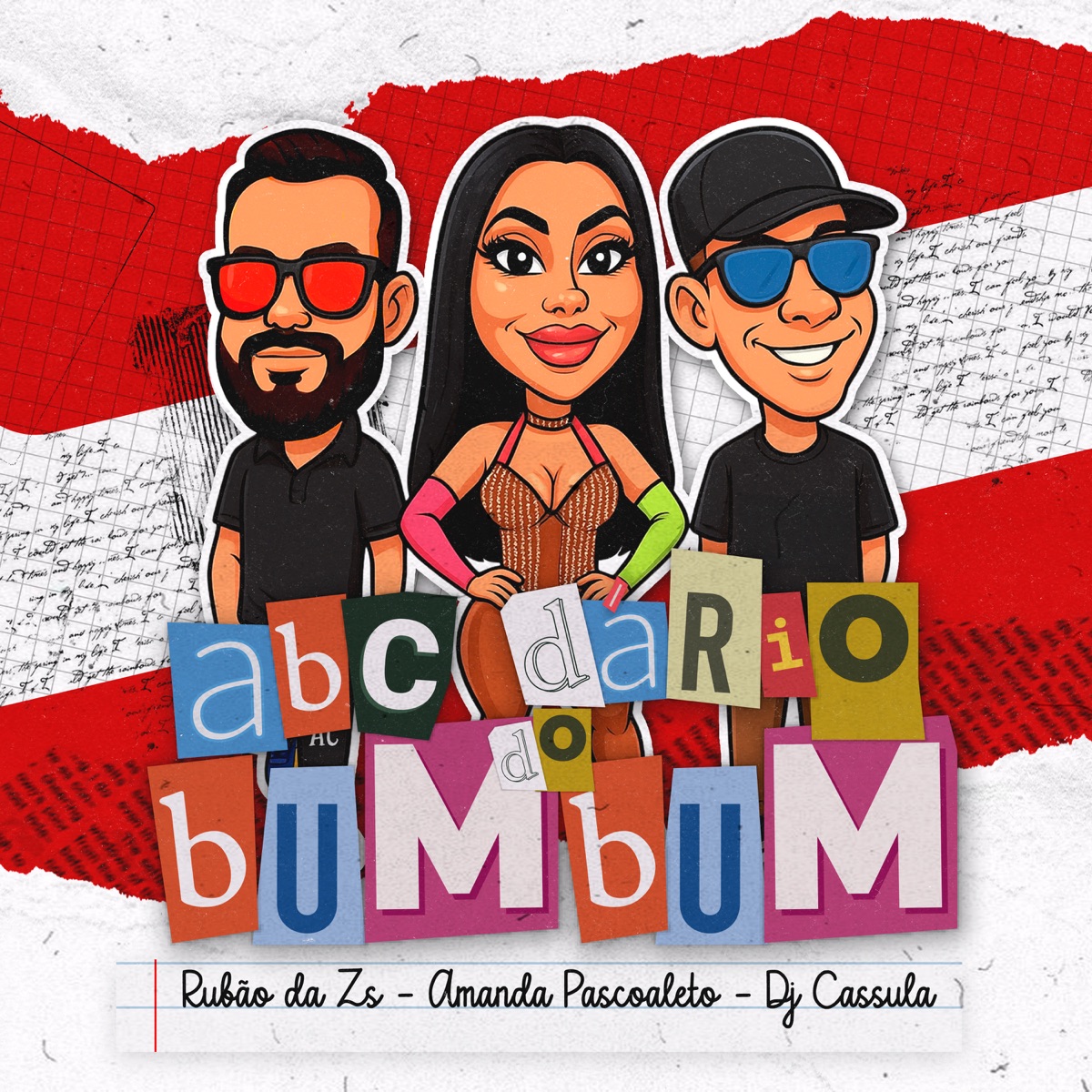 A B C Dário do Bumbum - Single by Rubão da Zs, Amanda Pascoaleto & DJ Cassula album cover