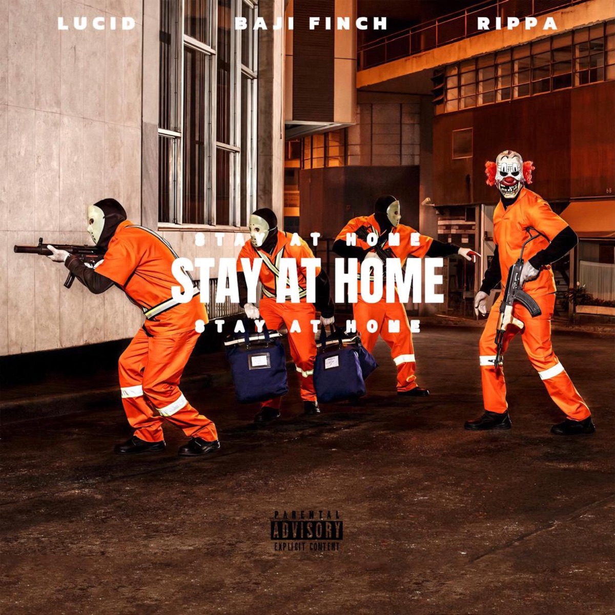 Stay At Home (feat. Lucid & R!ppa) - Single by Baji Finch album cover