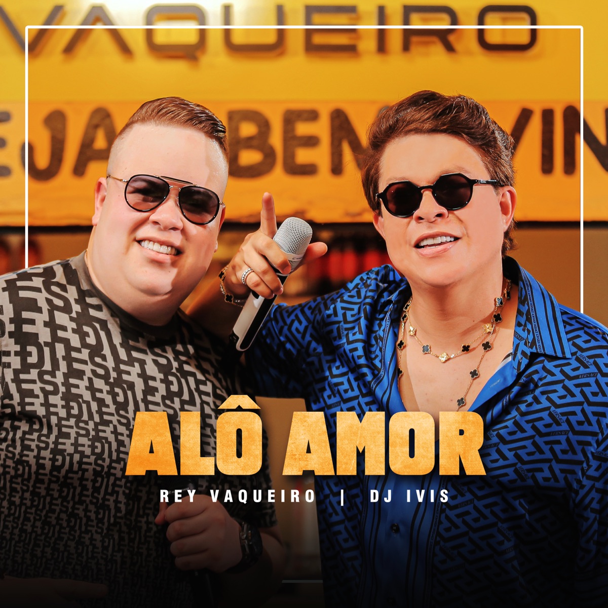Alô Amor (Ao Vivo) - Single by Rey Vaqueiro & DJ Ivis album cover