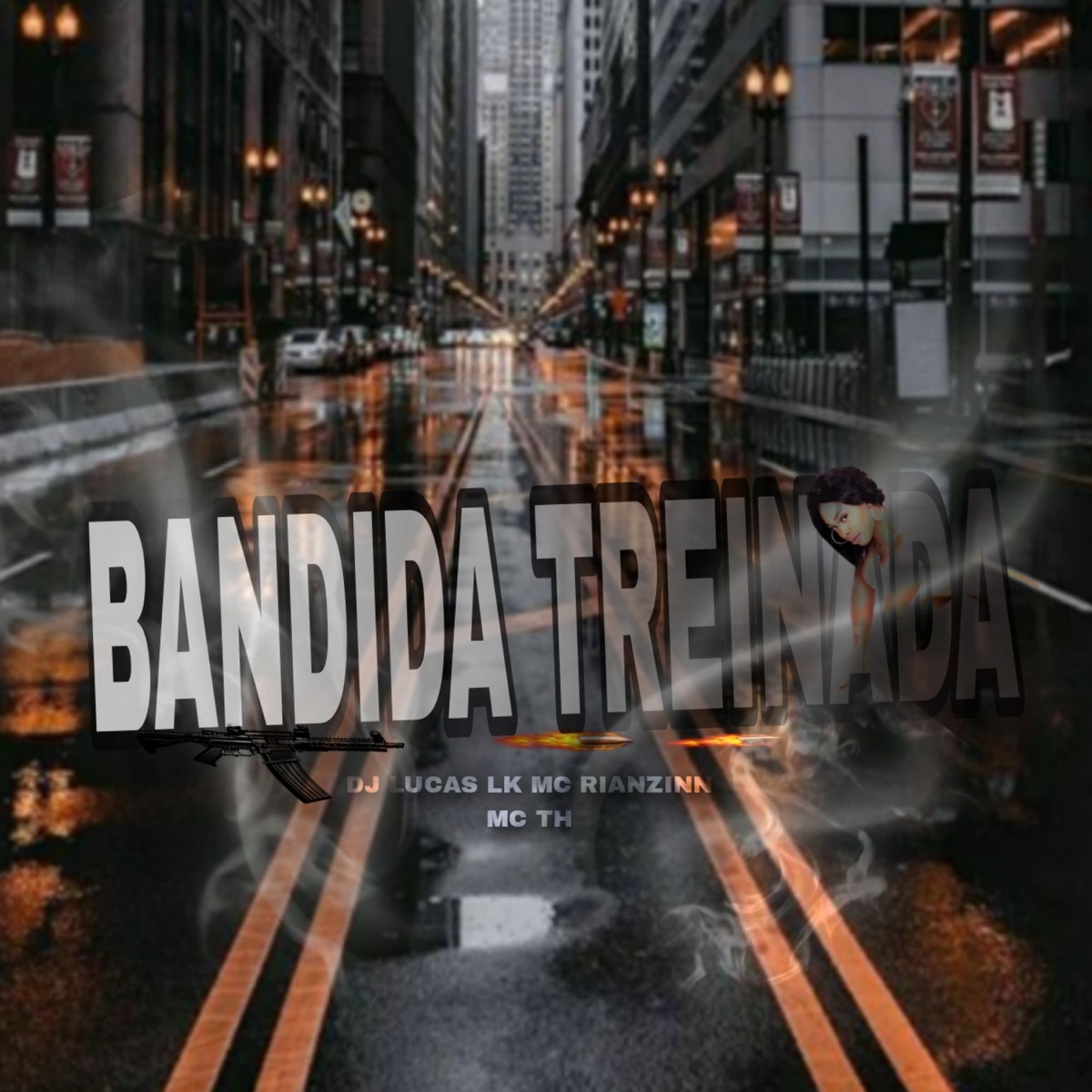 BANDIDA TREINADA - Single by Dj LUCAS LK, MC RIANZINN & MC TH album cover