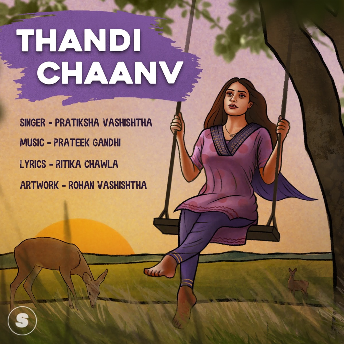 Thandi Chaanv - Single by Pratiksha Vashishtha album cover