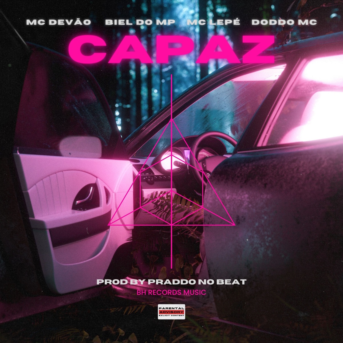 Capaz (feat. doddo mc) - Single by Mc Devão, Biel do MP, Mc Lepé & PRADDO no Beat album cover