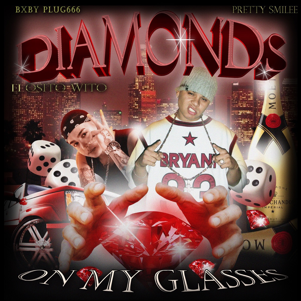 Diamond's - Single by Pretty Smilee, BxbyPlug666 & El Osito Wito album cover
