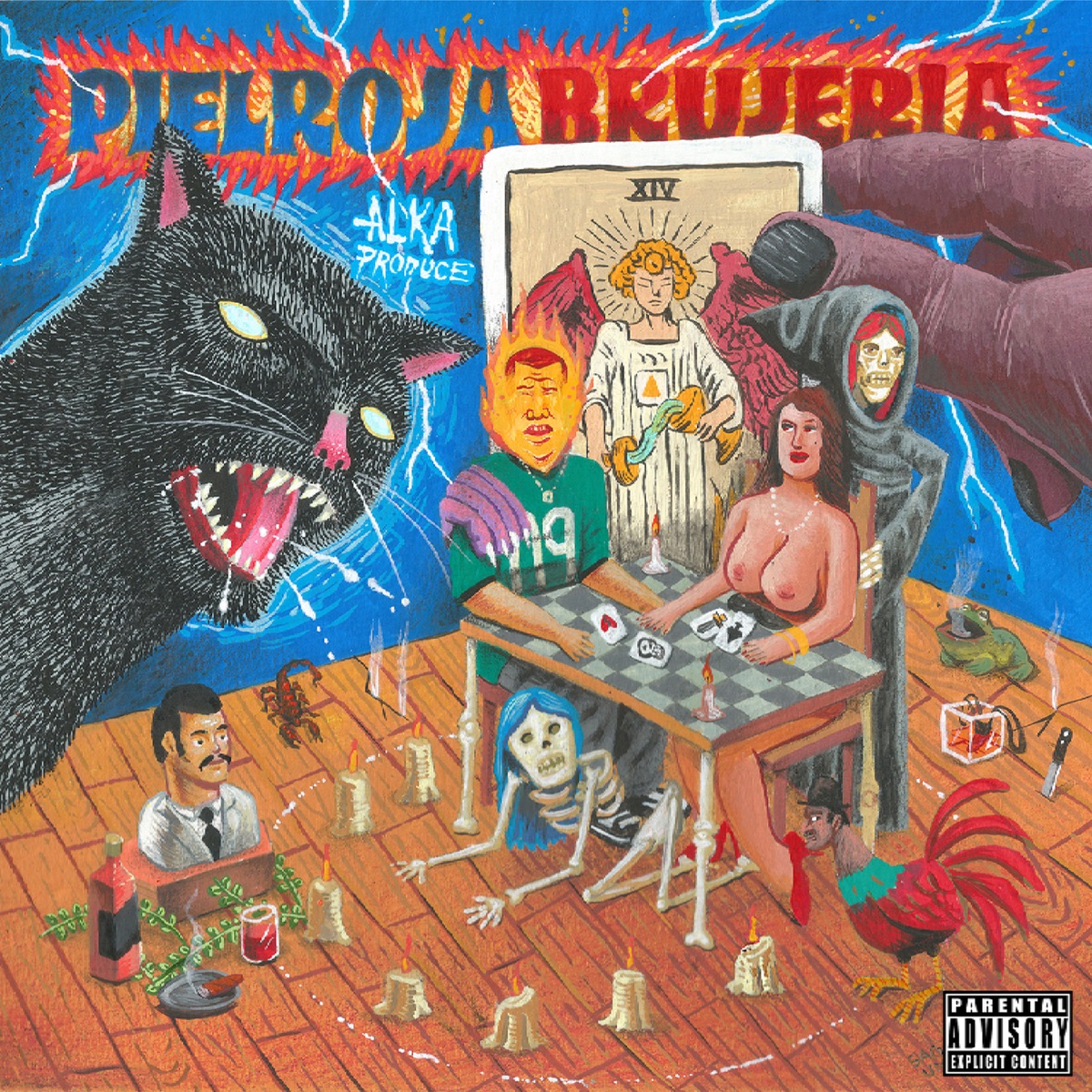 Brujeria by Pielroja & Alka Produce album cover