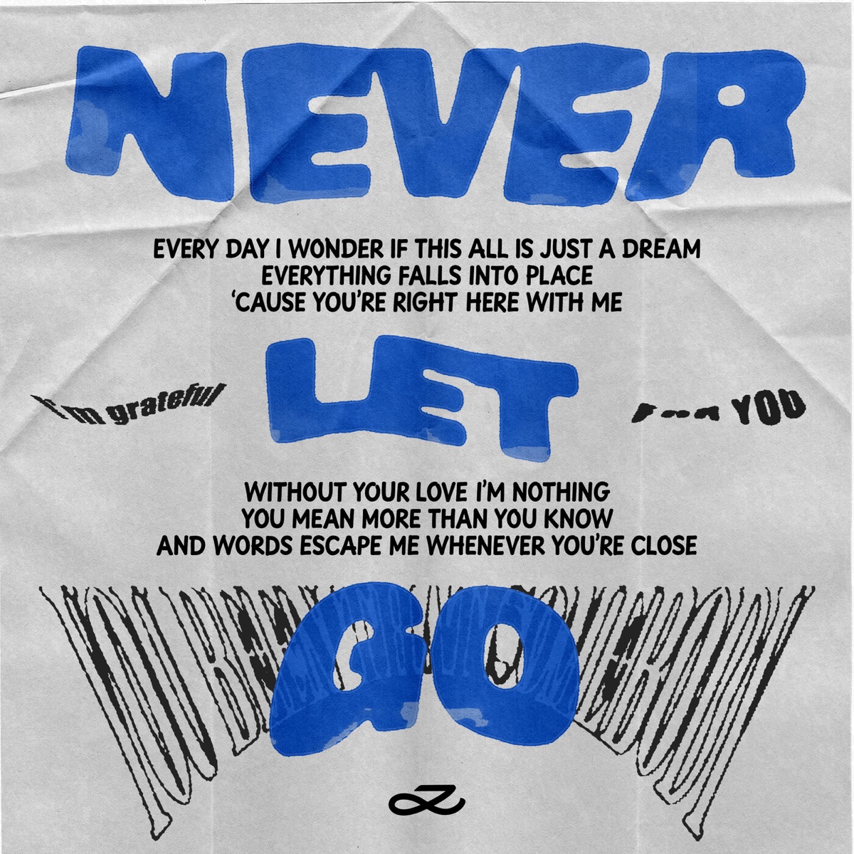 Never Let Go - Single by Jung Kook album cover