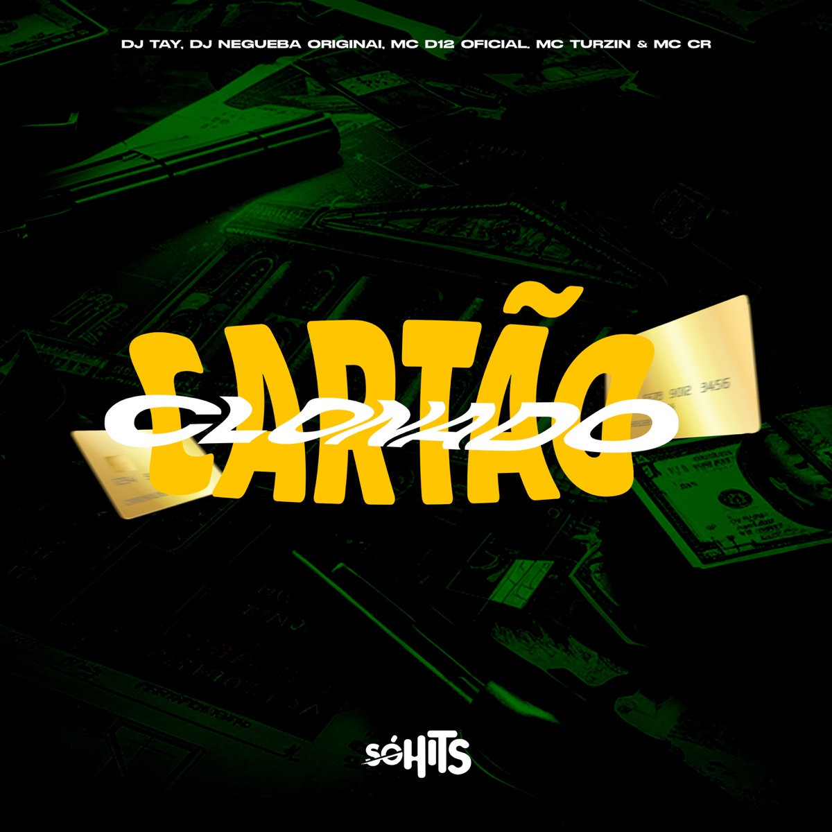 Cartão Clonado (feat. MC TURZIN, MC D12 OFICIAL & Mc Cr) - Single by Dj Tay, DJ NEGUEBA ORIGINAL & MC MENOR GL album cover