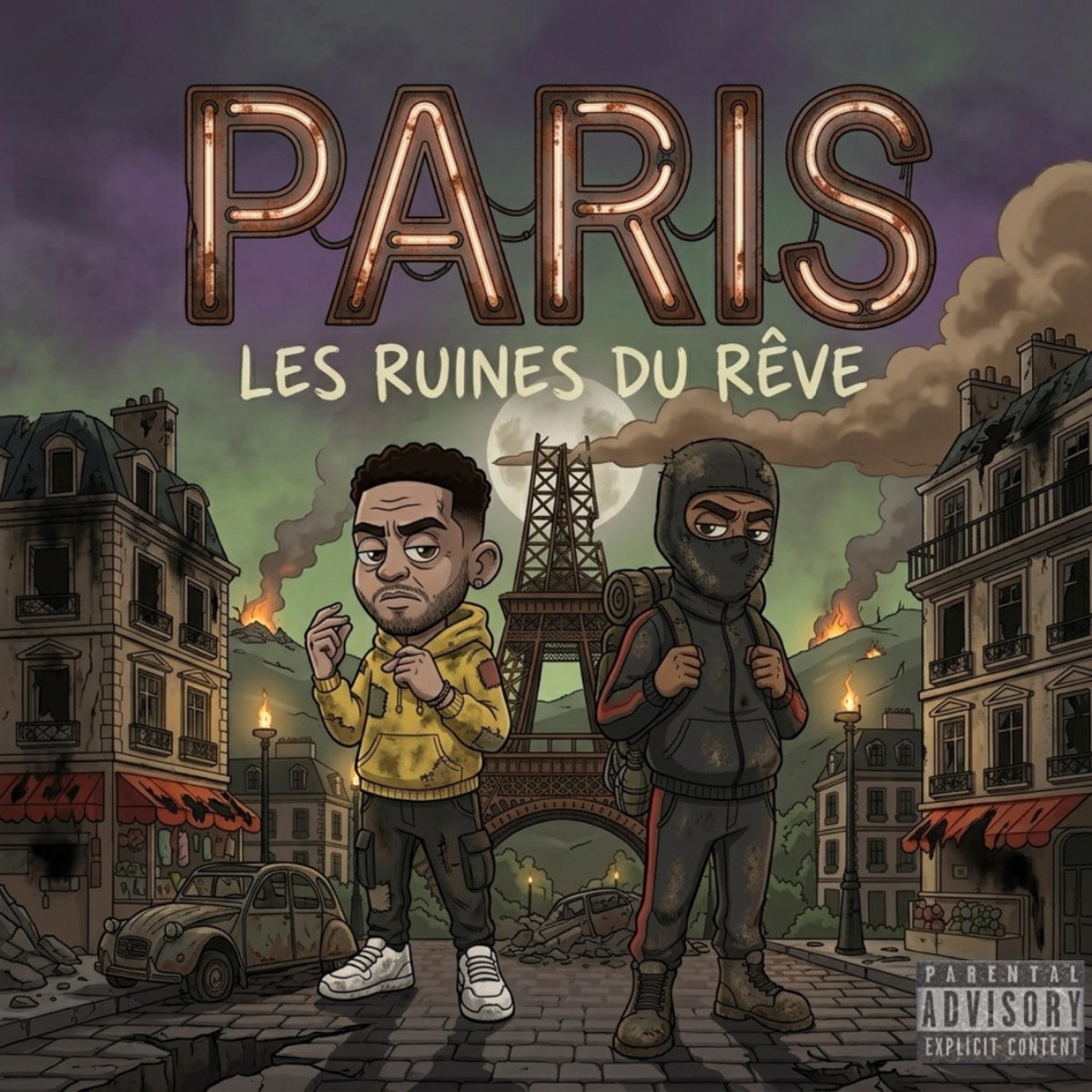 PARIS (feat. NR) - Single by SALANI album cover