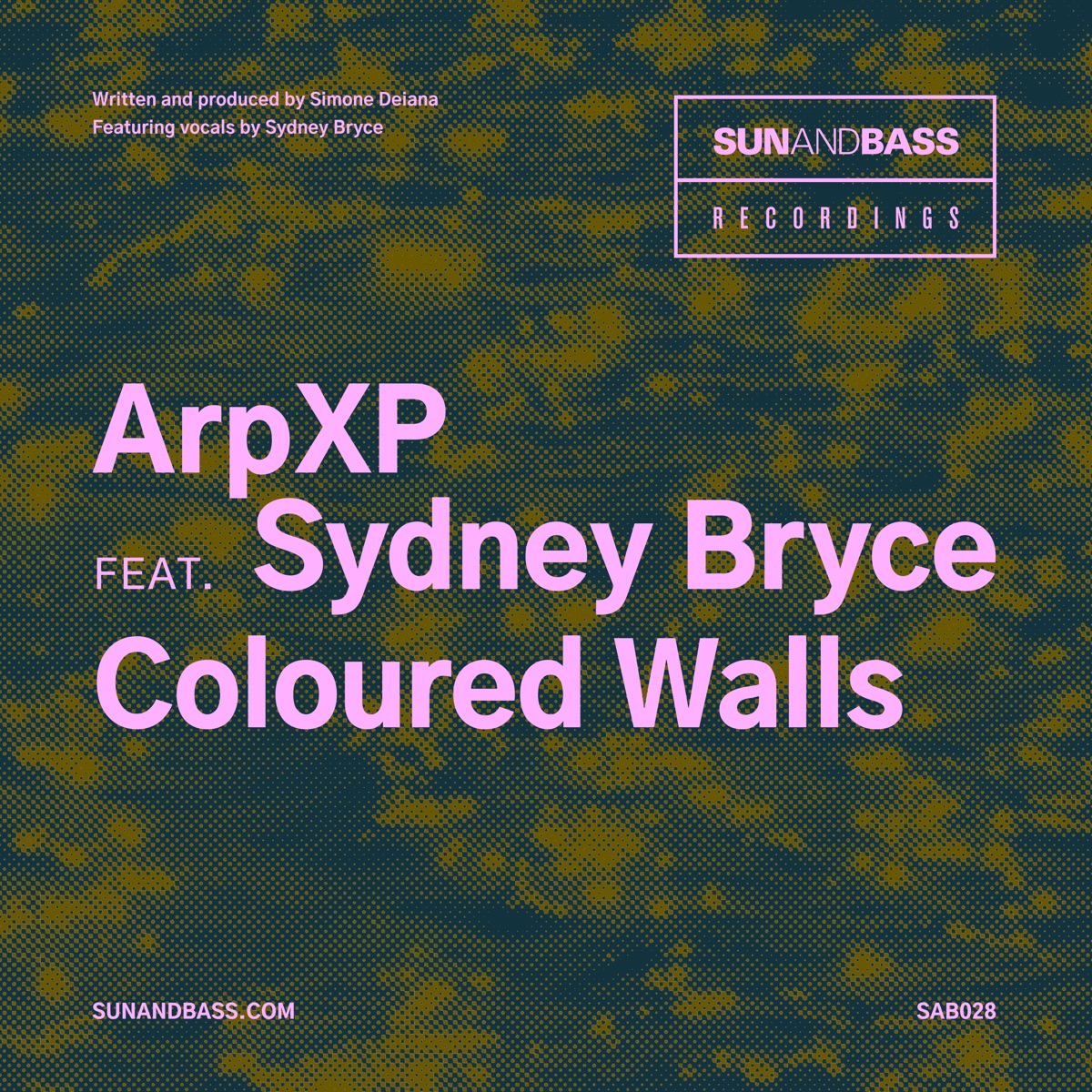 Coloured Walls - Single by Arpxp & Sydney Bryce album cover