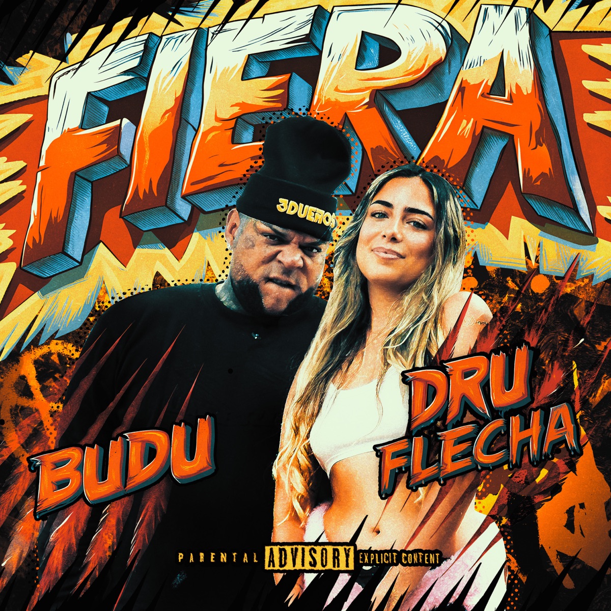 Fiera - Single by Dru Flecha & BUDU album cover