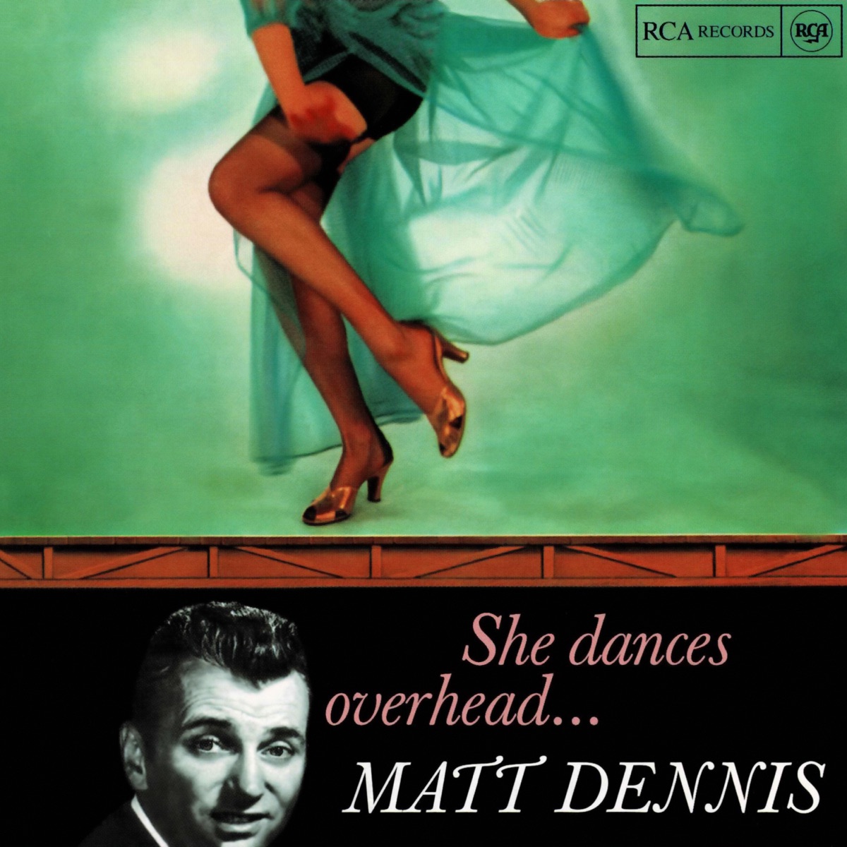 She Dances Overhead by Matt Dennis album cover