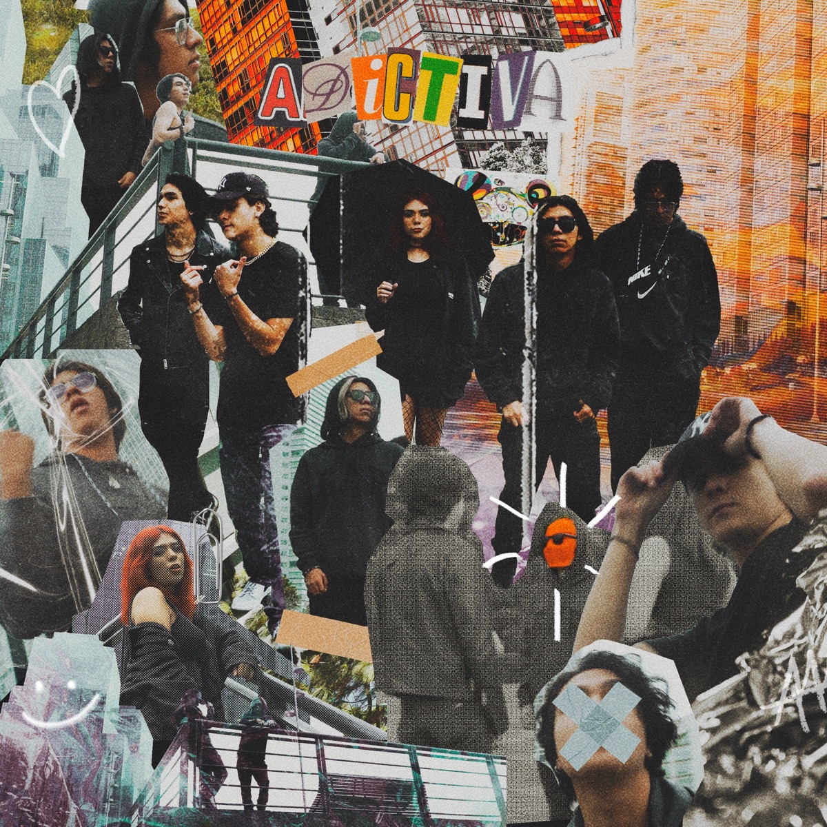 Adictiva (feat. Charlie Cheshire & vishnya) - Single by WalkerNide, Kendrick Michael & Davi Galicia album cover