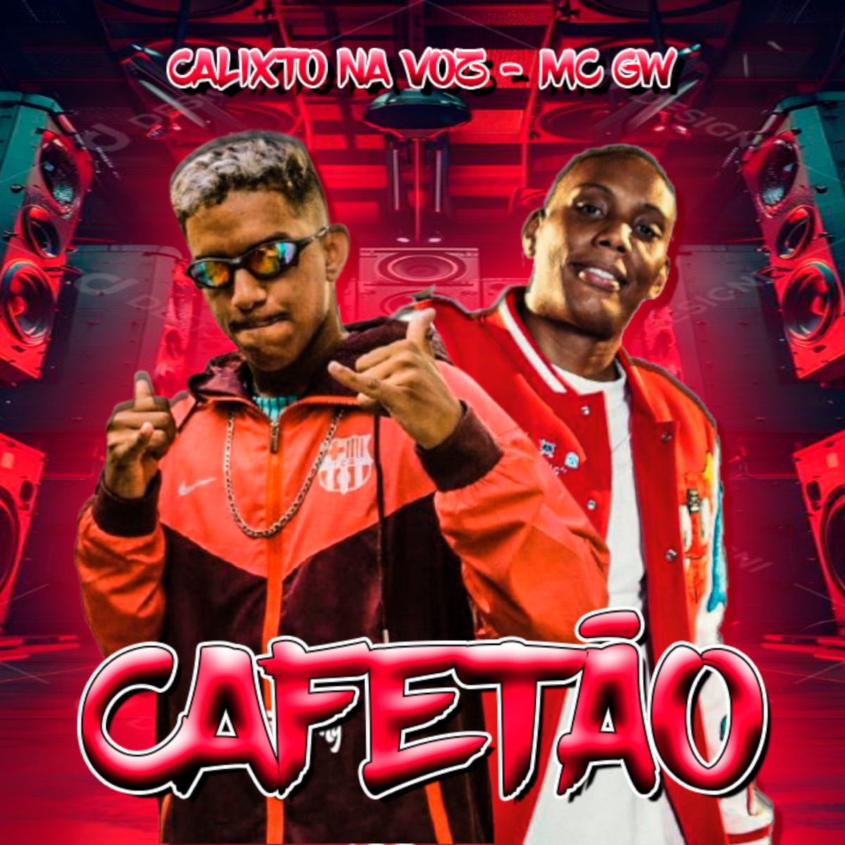 Cafetão (feat. MC GW) - Single by Calixto na Voz album cover