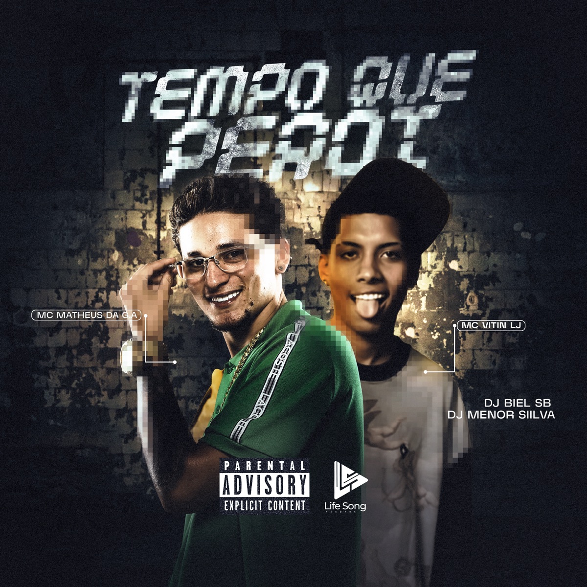 Tempo Que Perdi (feat. Dj Menor Siilva) - Single by Mc Vitin do LJ, Mc Matheus Da G.a & DJ BIEL SB album cover