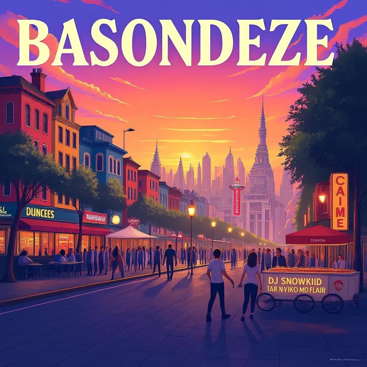 BASONDEZE (feat. TAR NYIKO) by DJ SNOWKIID album cover