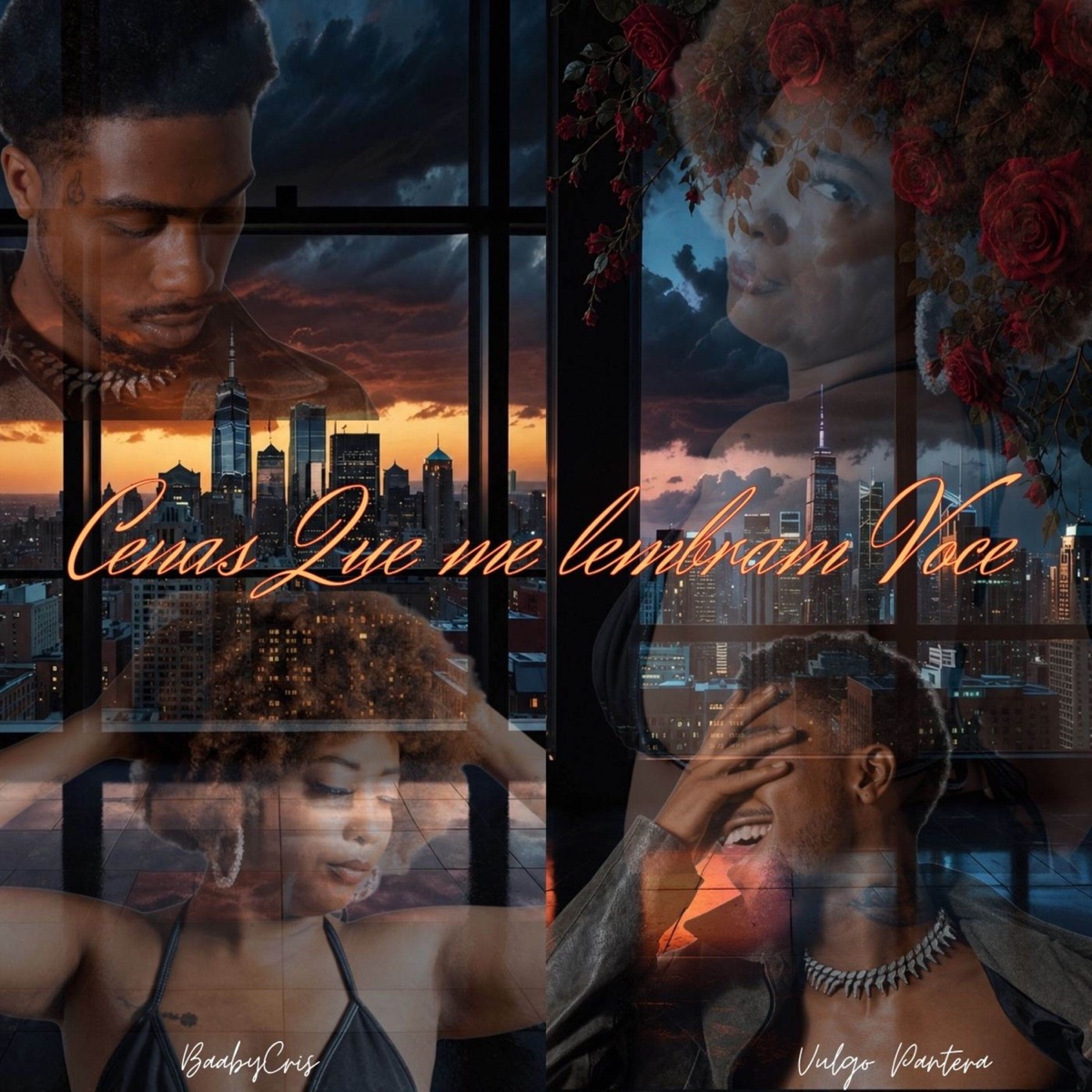 Cenas Que Me Lembram Você - Single by BaabyCris & Vulgo Pantera album cover