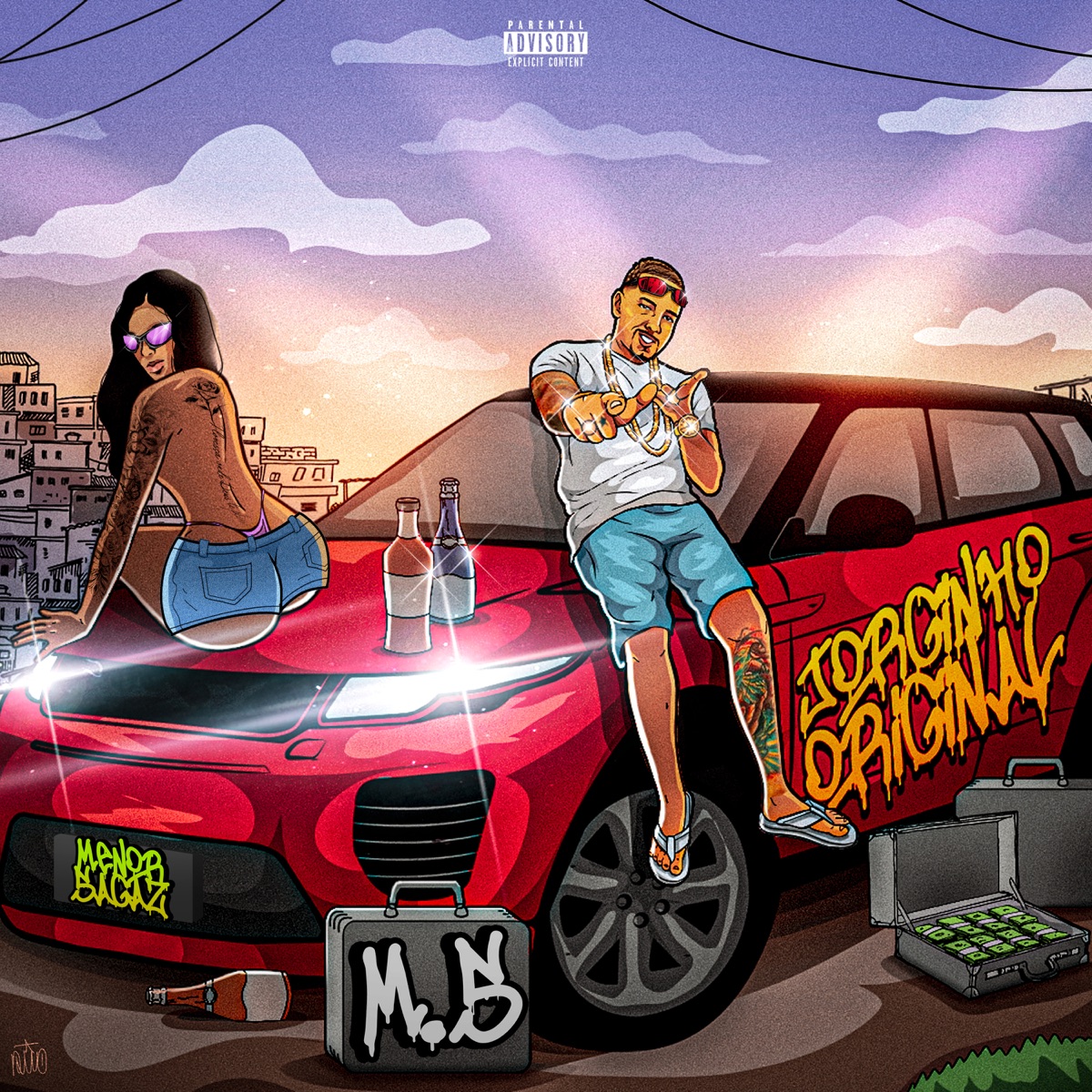Menor Sagaz - EP by Mc Jorginho Original & JEO BEATZ album cover