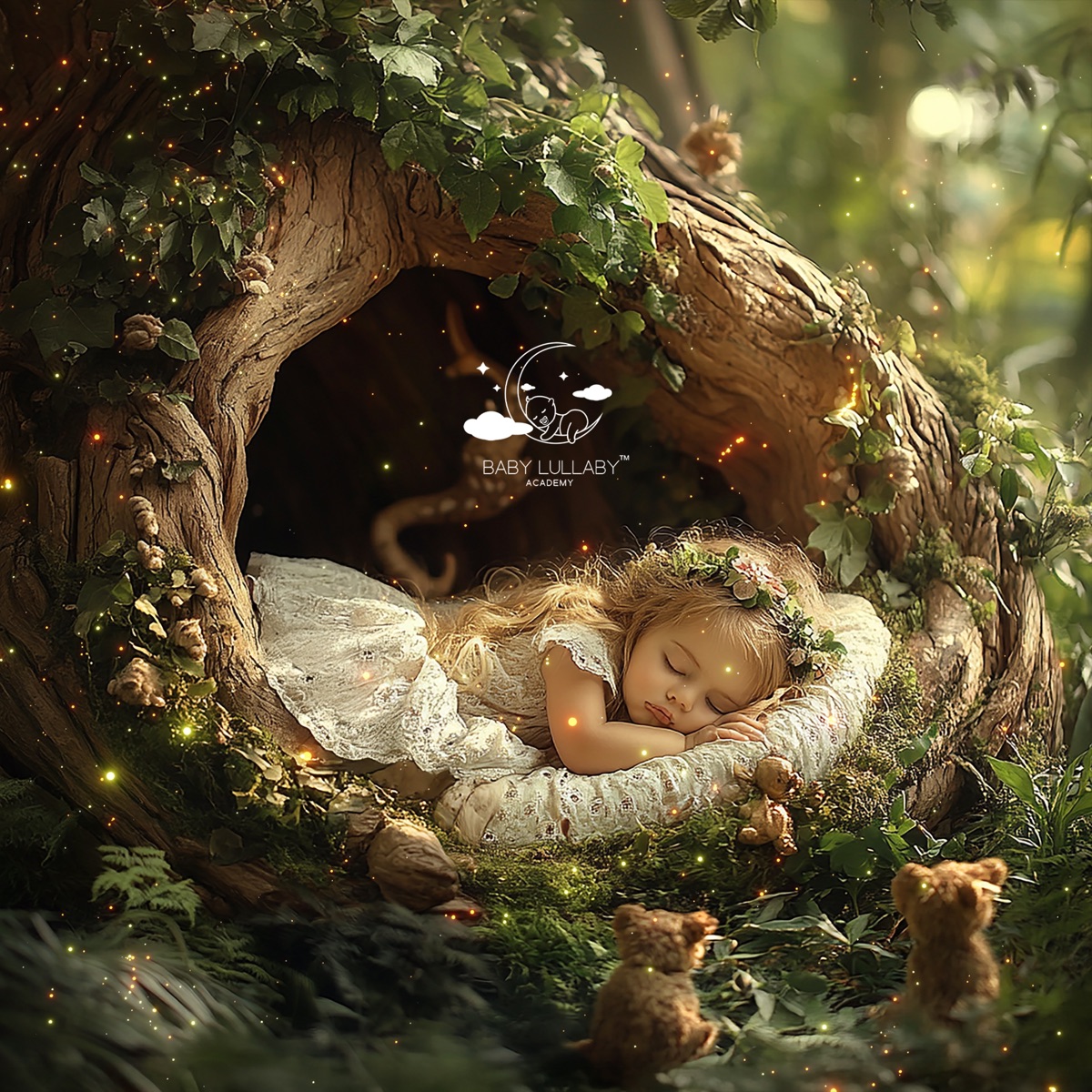 Fairy Tale Lullabies by Baby Lullaby Academy album cover artwork