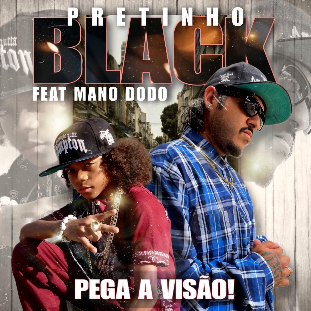 Pega a Visão (feat. MANO DODO) - Single by PRETINHO BLACK album cover