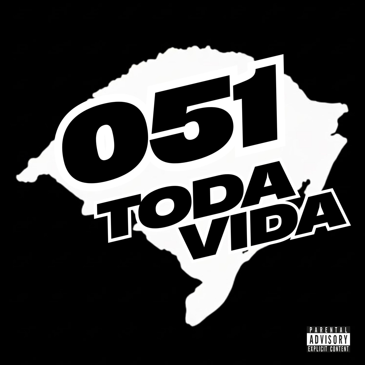 051 Toda Vida - Single by DJ FELIPE SANTOS, MC MENOR WF, Rf51, Mc Marcelinho CS & Douglin album cover