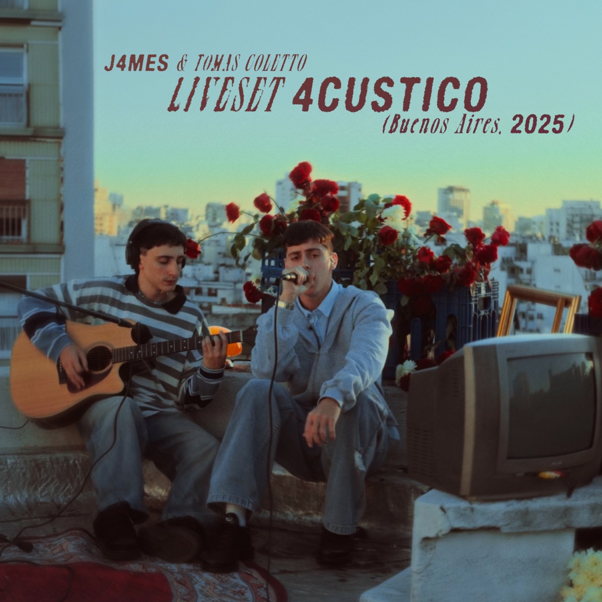 LIVE SET 4CUSTICO (Buenos Aires, 2025) [Acústico] - EP by J4MES & Tomas Coletto album cover