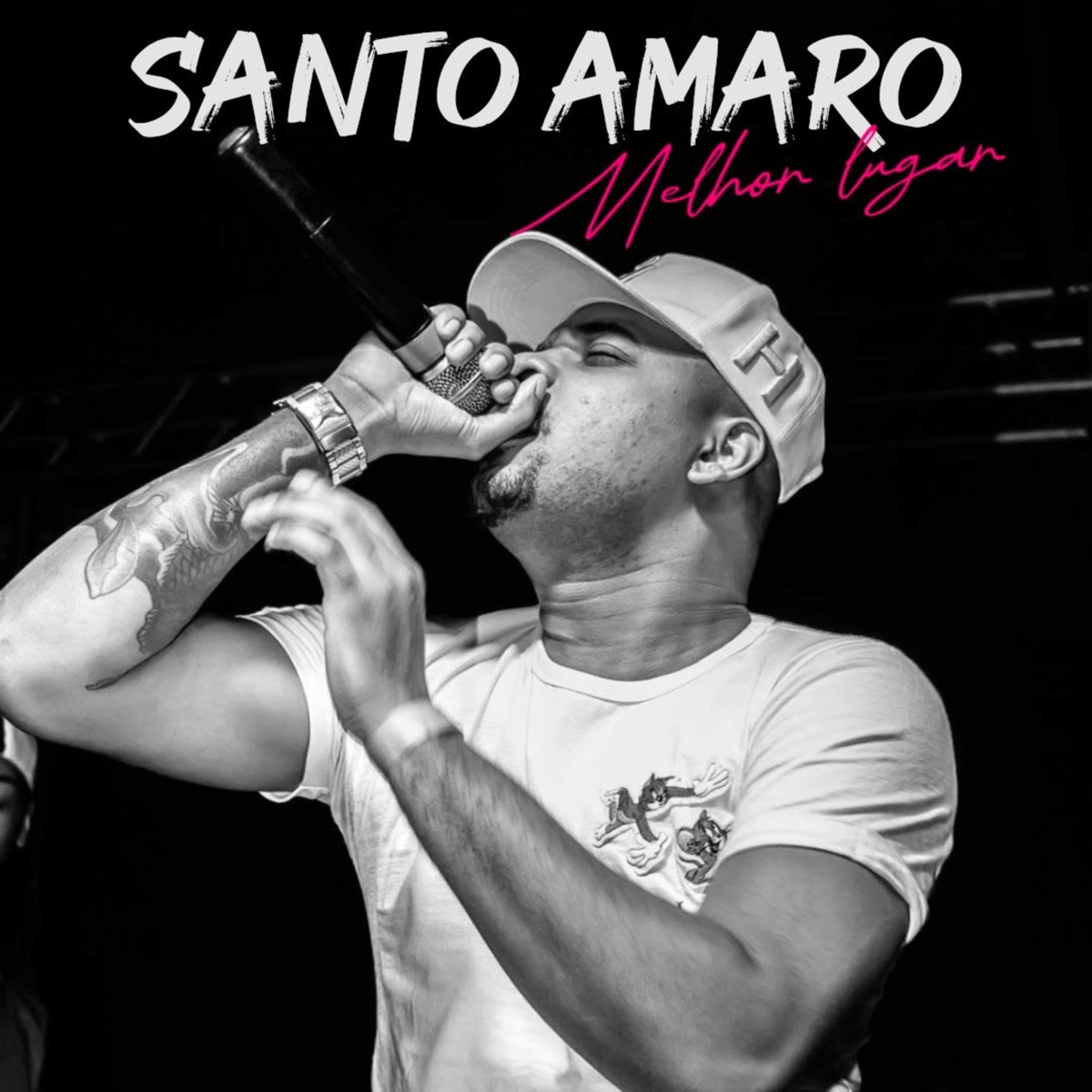 Santo Amaro Melhor Lugar - Single by MC PTK, Dj Ronald Da Tijuca, 2T do Ipad & Dj Fernandinho B20 album cover