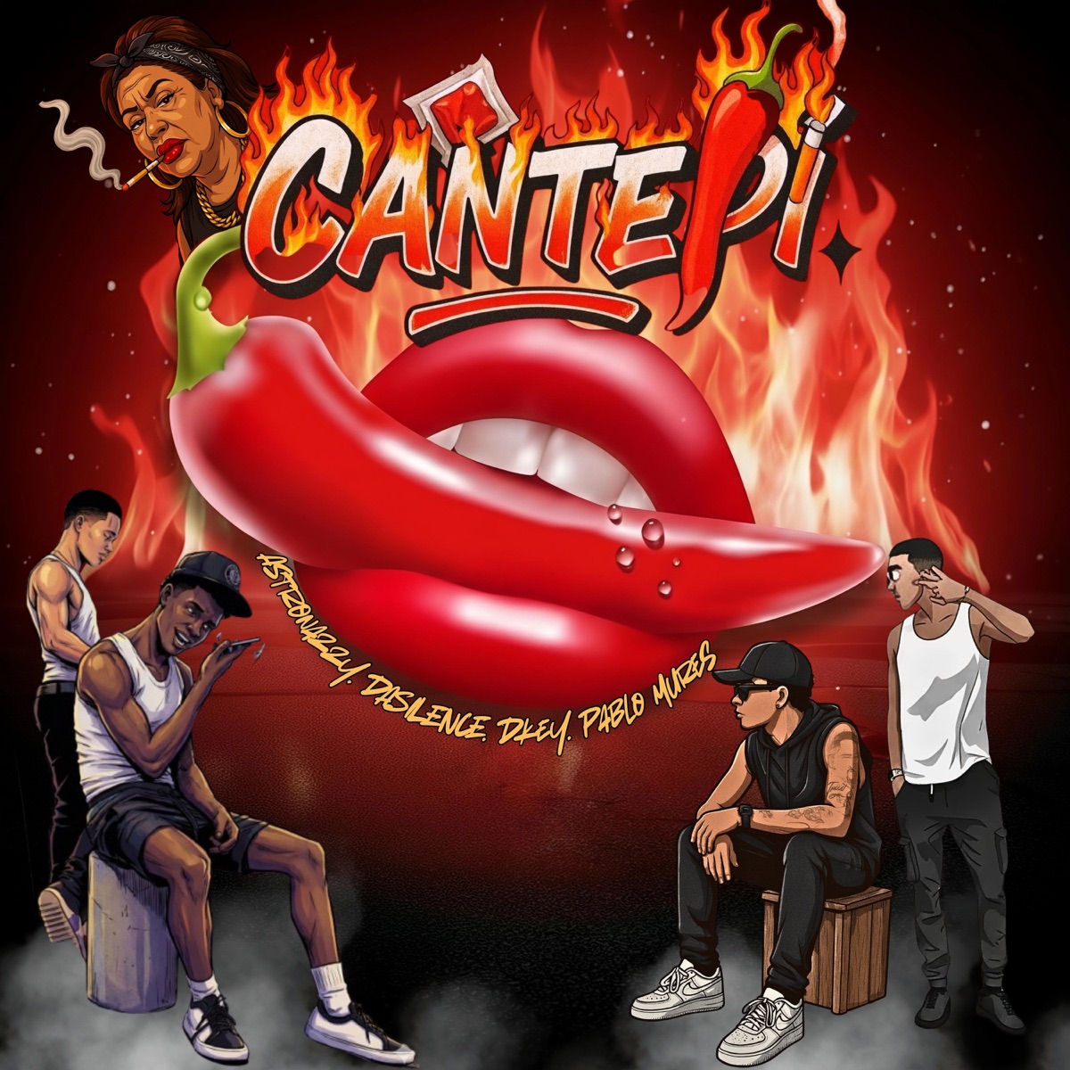 CANTEPI (feat. Don Pablo Mures, Da Silence, Ted Prod & DKEY) - Single by Astronazzy album cover
