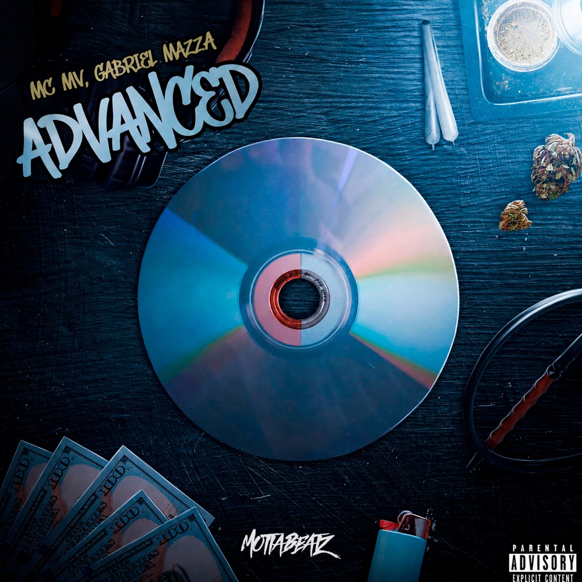 Advanced - Single by Gabriel Mazza & MC MV album cover