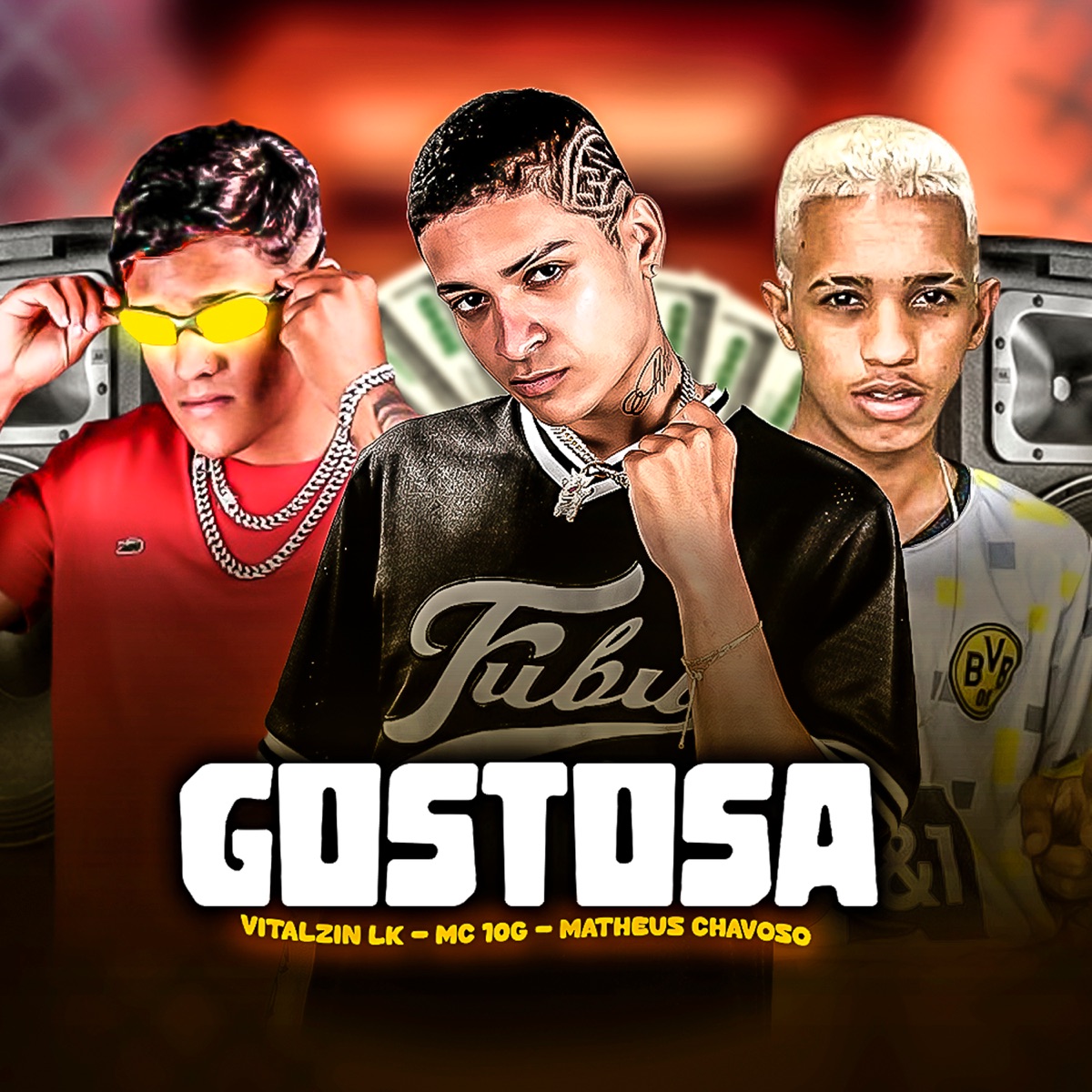 Gostosa - Single by MC 10G, Vitalzin LK & Matheus Chavoso album cover