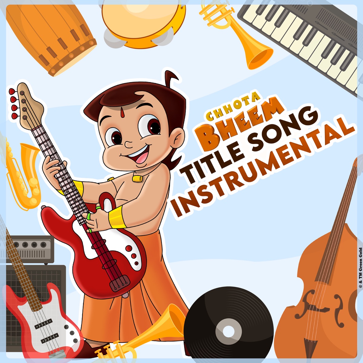 Chhota Bheem Title Song (Instrumental) - Single by Chhota Bheem & Sabiya khan album cover