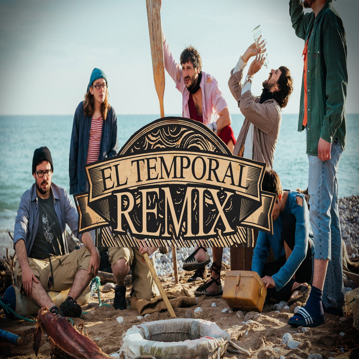 El Temporal (Remix Version) [feat. Genius] - Single by Buhos album cover