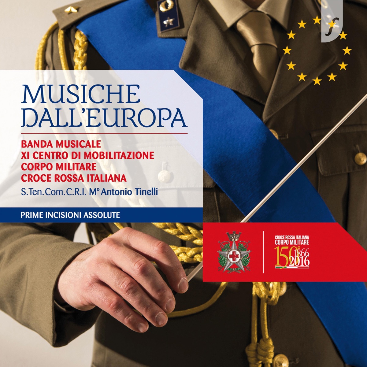 Musiche dall’Europa by Banda Militare CRI - XI Centro Mob. & Antonio Tinelli album cover