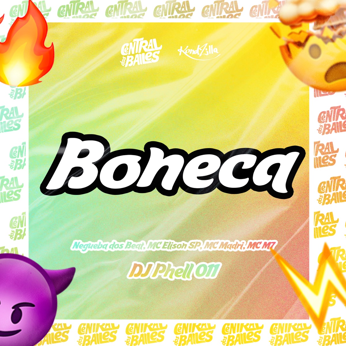 Boneca (feat. Mc M7 & MC Madri) - Single by DJ Phell 011, Negueba Dos Beat & Mc Elison SP album cover