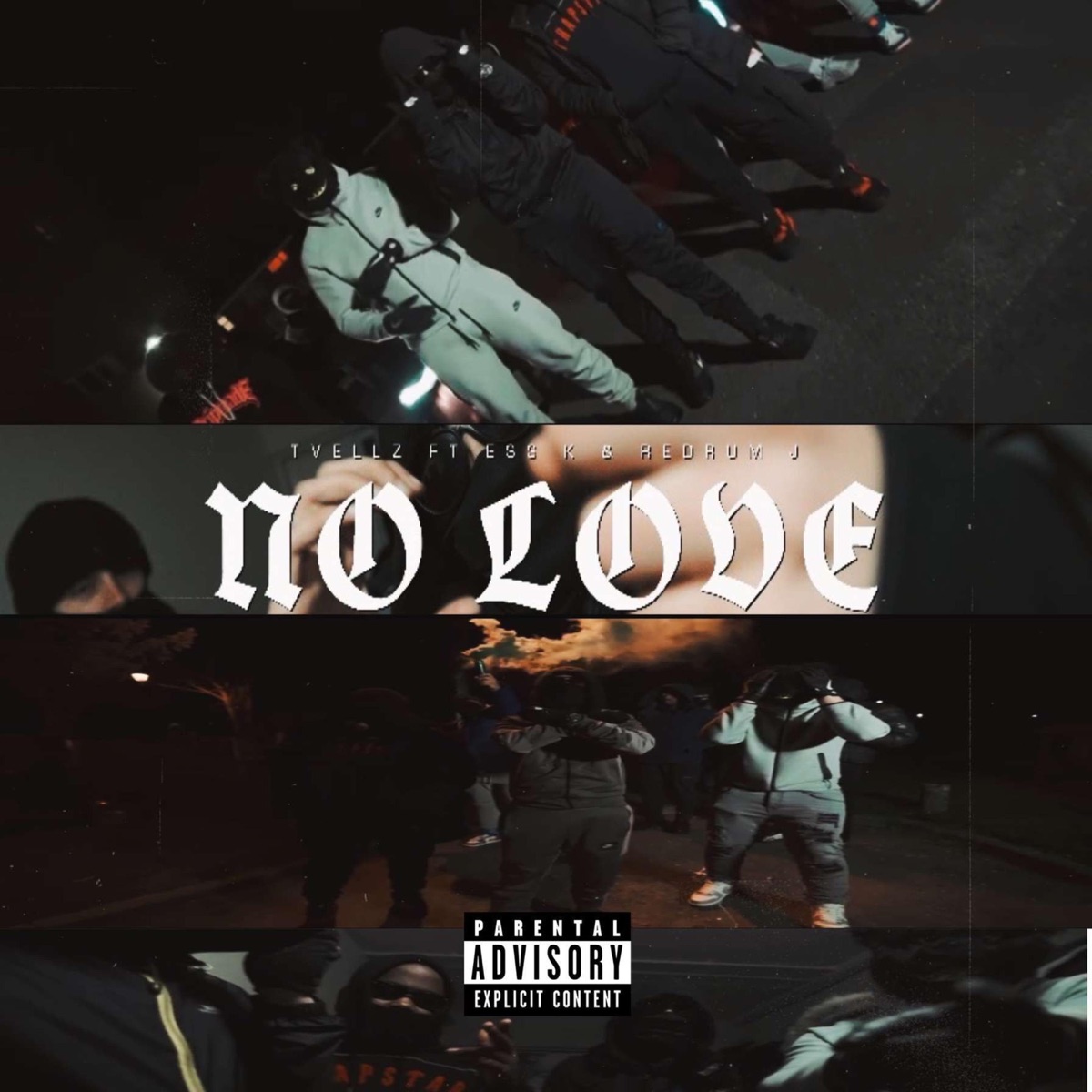 No Love (feat. Redrum J & Ess.K) - Single by T.Vellz album cover