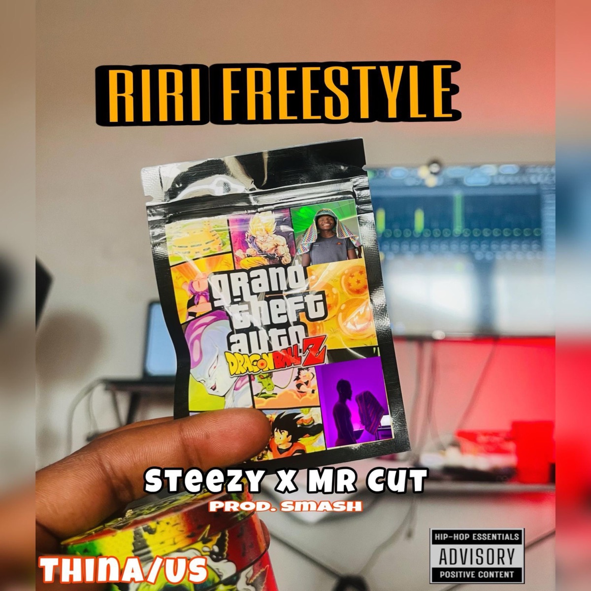 Riri freestyle (feat. Steezy & Mr Cut) - Single by Thina.Us album cover