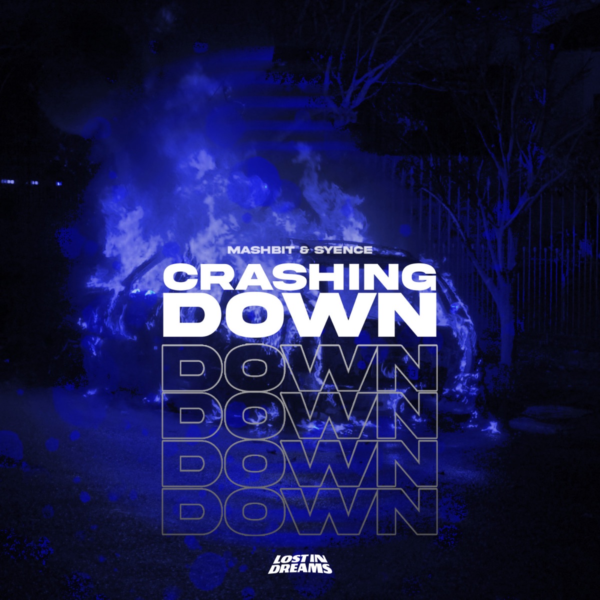 Crashing Down - Single by MashBit & Syence album cover