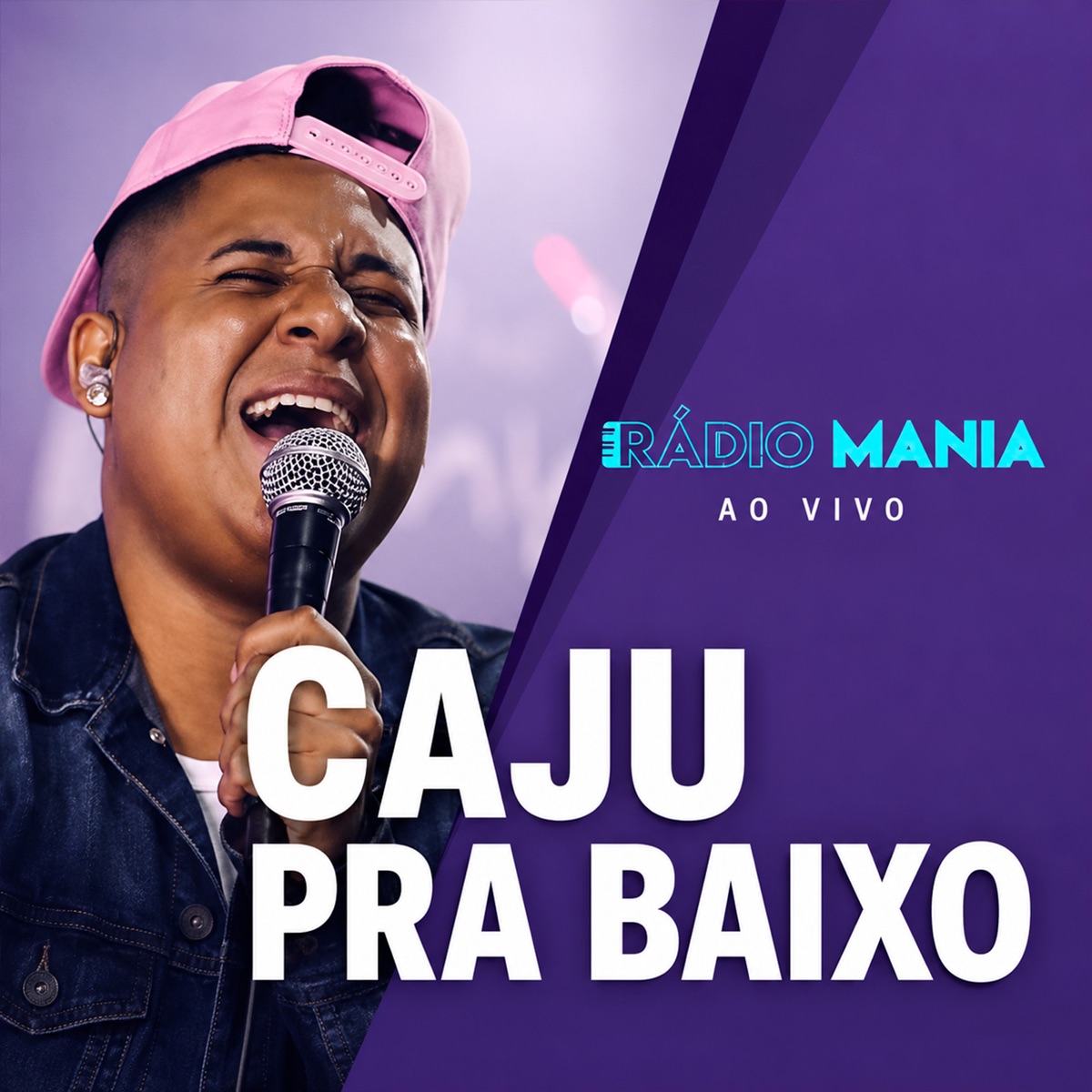 MANIA AO VIVO | CAJU PRA BAIXO by Mania do Brasil & Caju Pra Baixo album cover