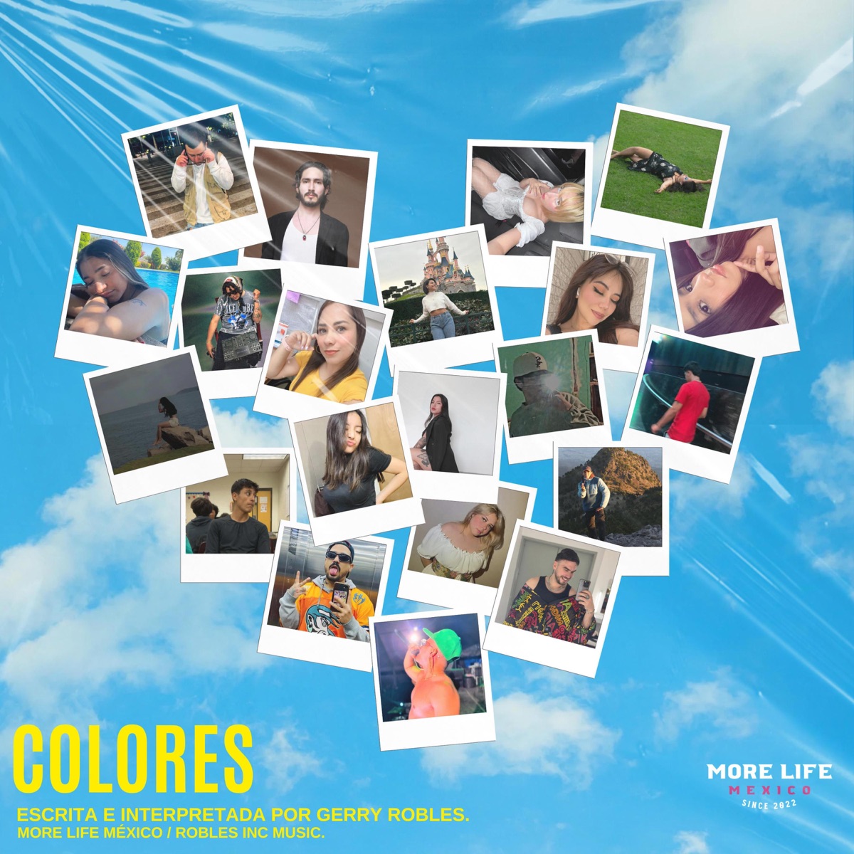 Colores - Single by Gerry Robles album cover