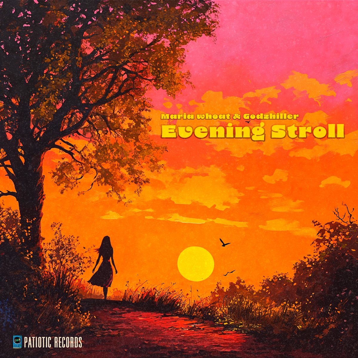 Evening Stroll - Single by Maria Whoat, godzhiller & Patiotic Records album cover